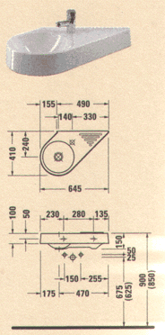 H�ndvaske in Granit, Brusers�t & Tilbeh�r, Brusebund, Badekar Tilbeh�r