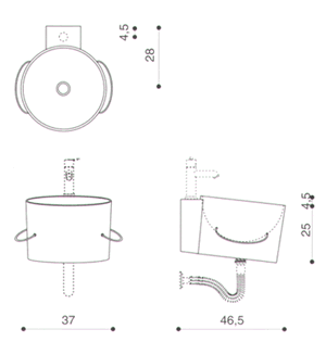 Agape Bucatini H�ndvaske