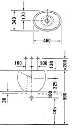 Badev�relser, Badekar