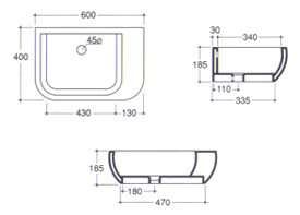 Galassia XES H�ndvaske