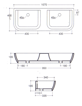 Galassia XES H�ndvaske