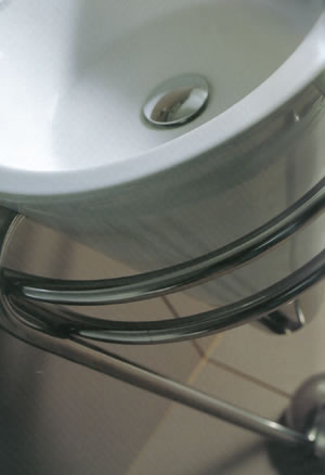 Althea Ceramica Kono Fritst�ende H�ndvaske