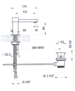 Armatur Gessi Rettangolo