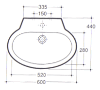 Simas LFT 34 H�ndvaske