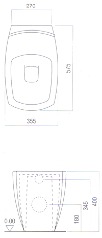 Sanitários Agape 750