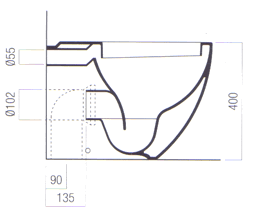 Sanitários Agape 750