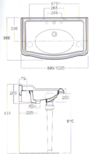 Lavatórios suporte, Torneiras, sanitários