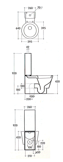 Sanitários Galassia Arke