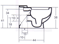 Sanitários Axa One Vaso Classic