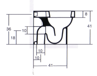 Sanitários Axa Rond