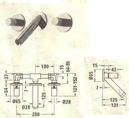 Torneiras, Sanitários