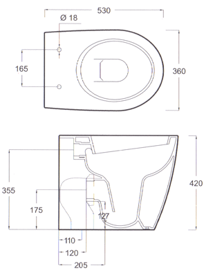 Sanitários Ceramica Esedra Bull