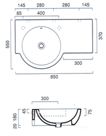 Lavatórios Catalano Sistema C1