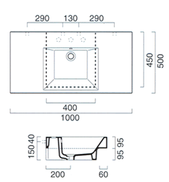 Lavatórios Catalano Domino