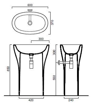 Lavatórios Catalano Muse