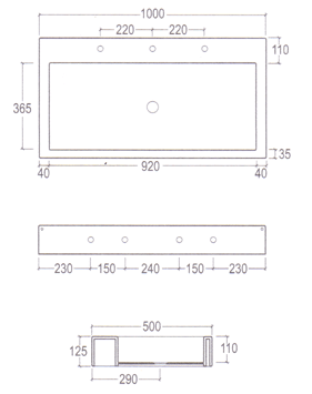 Lavatórios NIC Design Cool