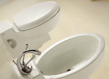 Sanitários do Ceramica Dolomite Piano Design