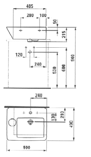 Lavatórios Laufen Alessi dOT