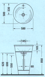 Lavatórios Duravit Starck 1