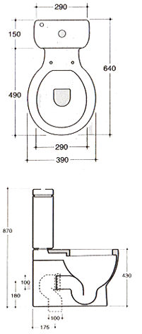 Sanitários Galassia EL1