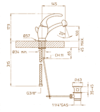 Torneiras, Lavatórios