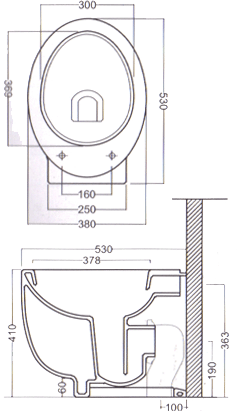 Sanitários Ceramica Esedra Fly