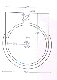 Lavatórios Ceramica Esedra Walldom