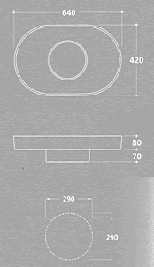 Lavatórios Galassia Orbis