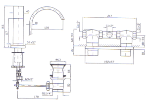 Torneiras Zucchetti Aguablu