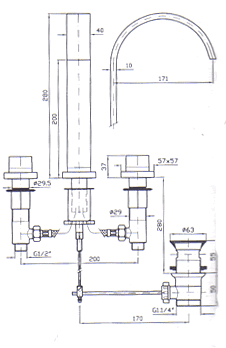 Torneiras Zucchetti Aguablu