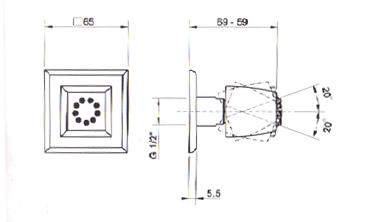 Acima Lavatórios contrários,  torneiras
