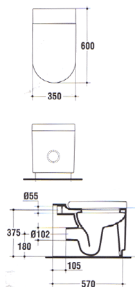 Lavatórios,  torneiras