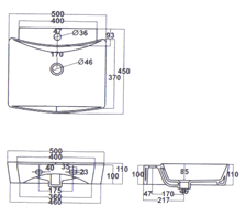 Lavatórios Althea Ceramica Oceano