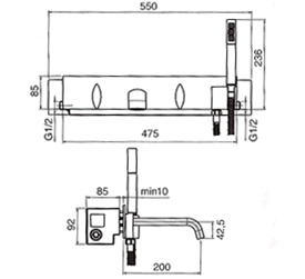 Torneiras, Lavatórios