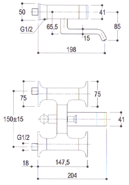 Torneiras, Sanitários