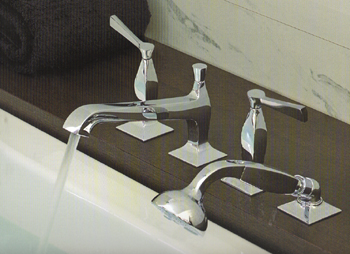 Sanitários do chuveiro, sondando Torneiras