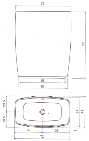 Lavatórios Antonio Lupi Tender