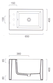 Lavatórios Catalano Verso