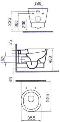 Banheiros, Toalheiros, Torneiras