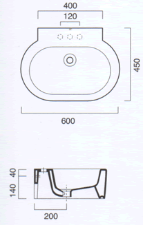 Lavatórios Catalano Zero